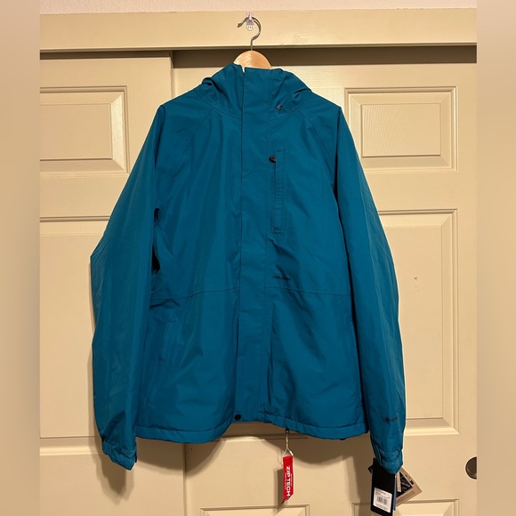 Volcom MENS DUA GORE-TEX JACKET - LIGHT BLUE - Picture 4 of 6